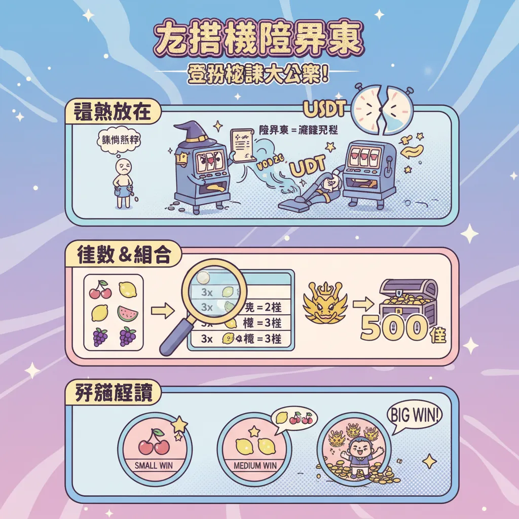 看懂老虎機賠率表，找出高倍數得分組合