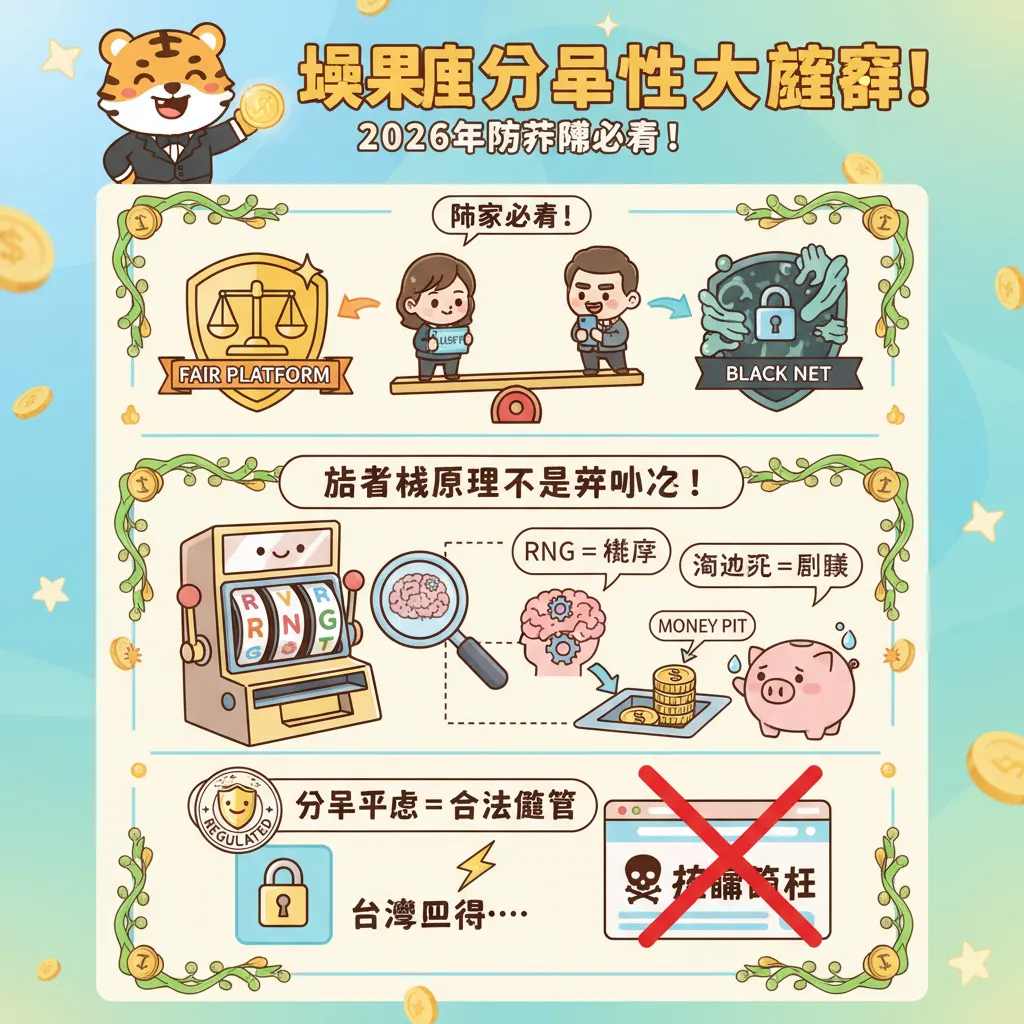 如何挑選公平平臺？從老虎機原理避開黑網陷阱