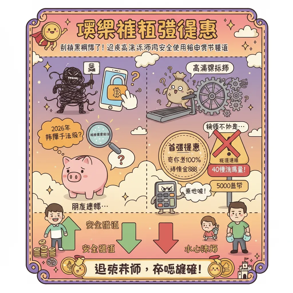 別被黑網騙了！避開高流水陷阱並安全使用加密貨幣儲值